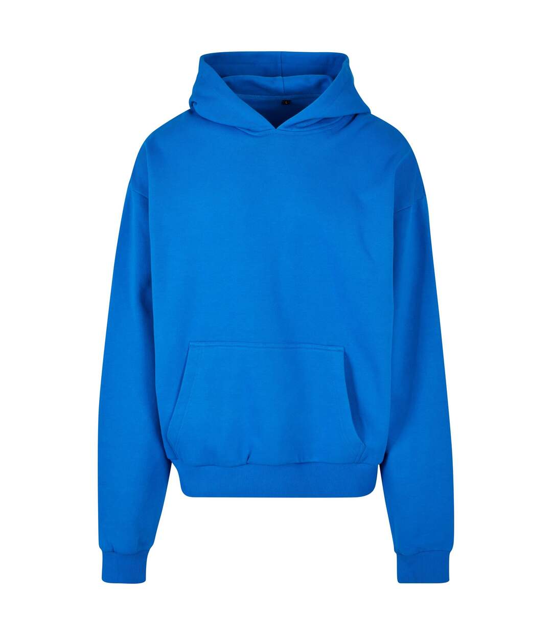 Sweat à capuche homme bleu cobalt Build Your Brand-1