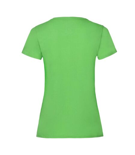 T-shirt Valueweight Femme Vert Citron Fruit Of The Loom