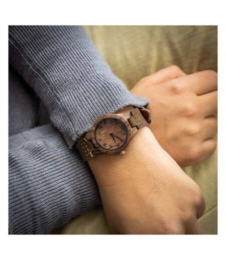 Montre Femme Chocolat en Bois CHTIME