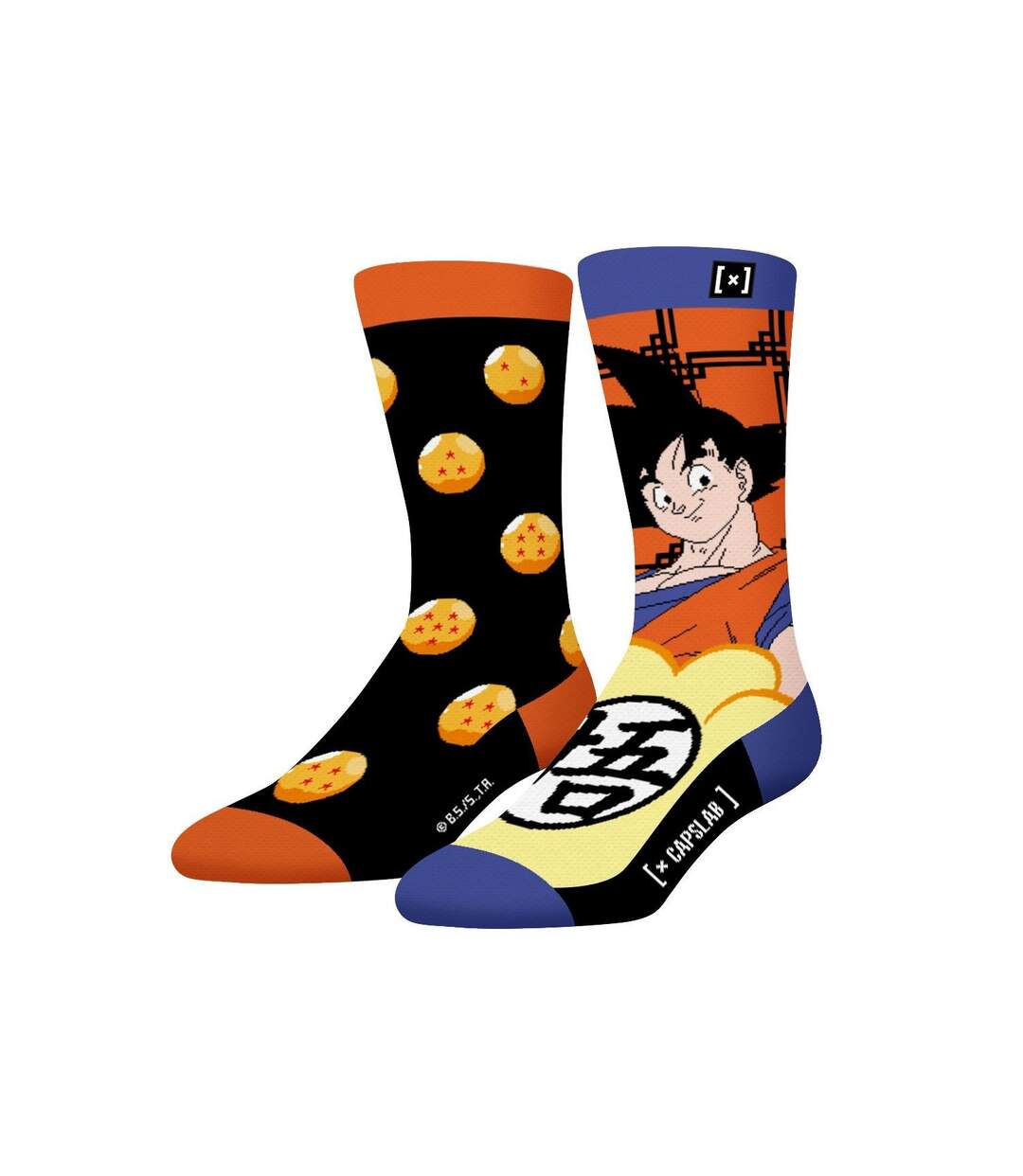 Paire de chaussettes  de ville Dragon Ball Z Gok Capslab