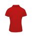 Coolchecker Polo Sport Femme Rouge Noir Premier-2