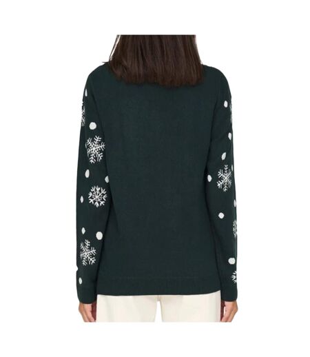 Pull de Noël Vert Femme JDY Lucia - M