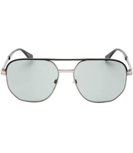 Lunettes De Soleil Motif/style Pilote Homme Taille Unique Argenté Vert Marc Jacobs