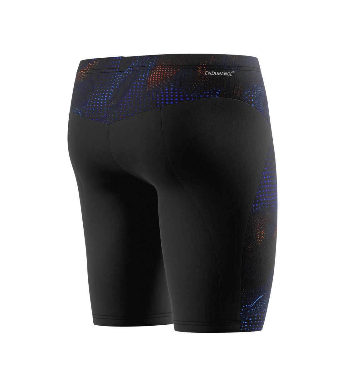Mens Endurance+ Max Dotted Compression Jammer Shorts Black Speedo-3