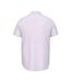 D555 Mens James Oxford Kingsize Short-Sleeved Shirt (Pink)