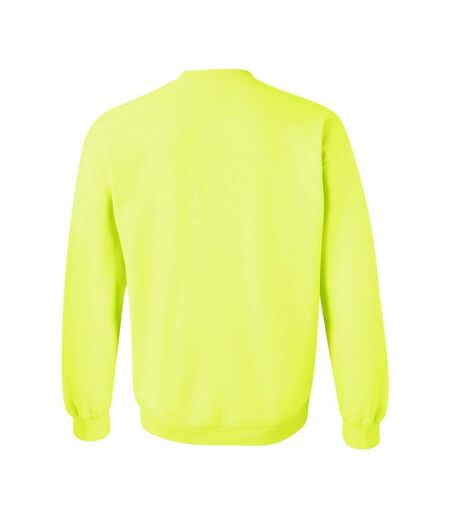 Gildan Heavy Blend Unisex Adult Crewneck Sweatshirt (Safety Green) - UTBC463