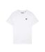 T-shirt Ample Manches Courtes Motif/style Logo Brodé Homme Blanc Lyle & Scott-2