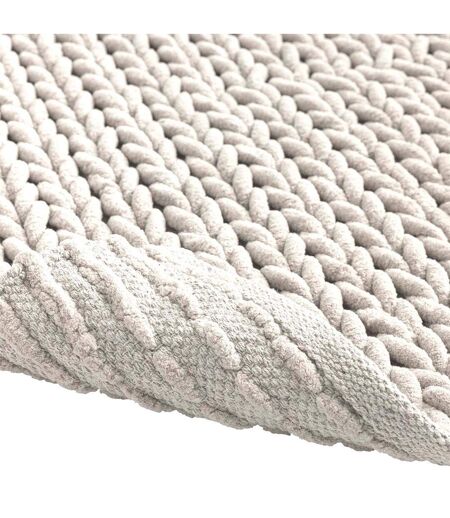 Tapis de Bain en Chenille Ariel 50x80cm Naturel