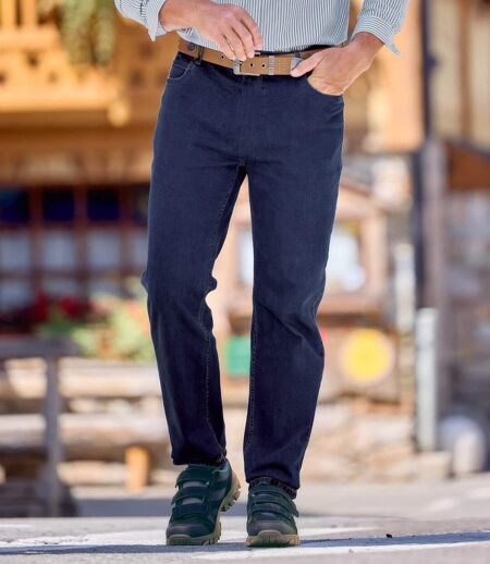 Le Jean Regular Stretch Bleu