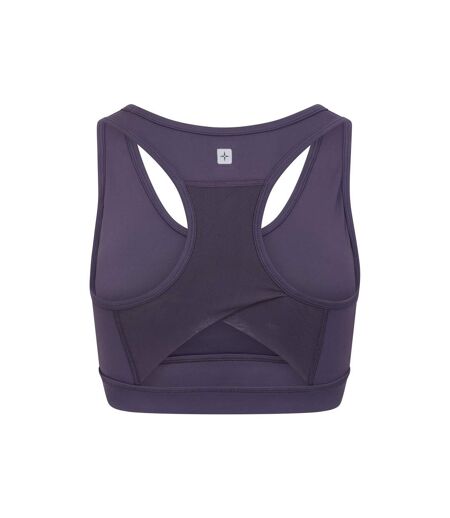 Brassière de sport motion femme violet foncé Mountain Warehouse