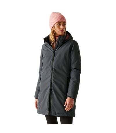 Veste Imperméable Marron Femme Gris Phoque Regatta