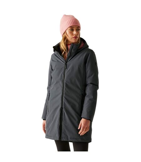 Veste Imperméable Marron Femme Gris Phoque Regatta