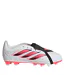 Chaussures De Foot Pour Terrain Ferme Motif/style Se Rabat Sur L'avant Predator Club Femme Blanc Corail Adidas-1