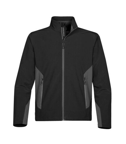 Stormtech Mens Pulse Softshell Jacket (Black/ Granite) - UTRW4646