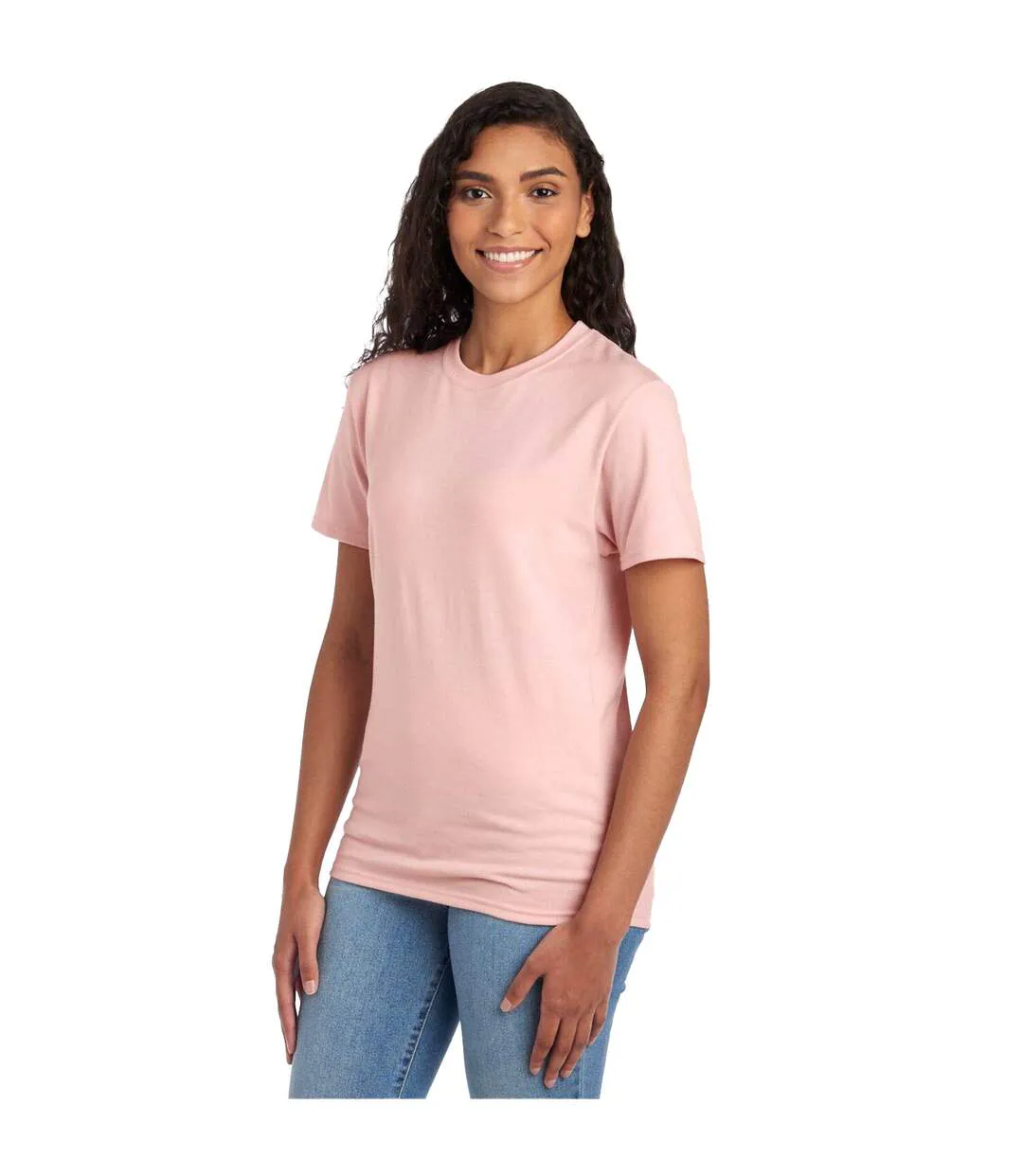 T-shirt Eco Premium Homme Rose Pâle Jerzees-1