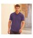 Fruit Of The Loom Mens Iconic Polo Shirt (Heather Purple)