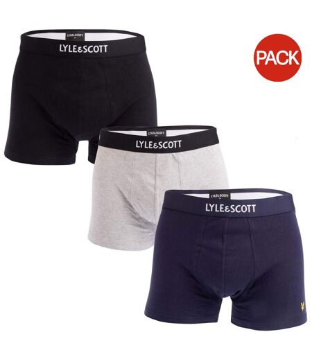 Boxers Devon Homme Noir Gris Bleu Marine Lyle & Scott