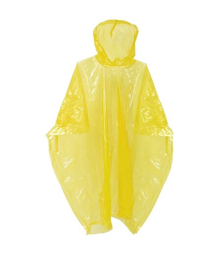 Poncho d´urgence réutilisable adulte unisexe jaune Trespass