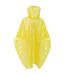 Poncho d´urgence réutilisable adulte unisexe jaune Trespass