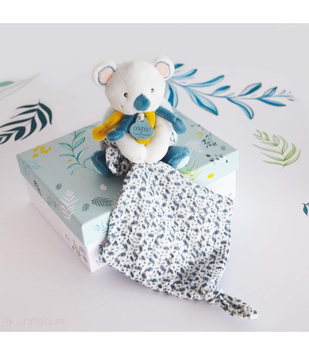Peluche koala avec son doudou collection YOCA LE KOALA-4