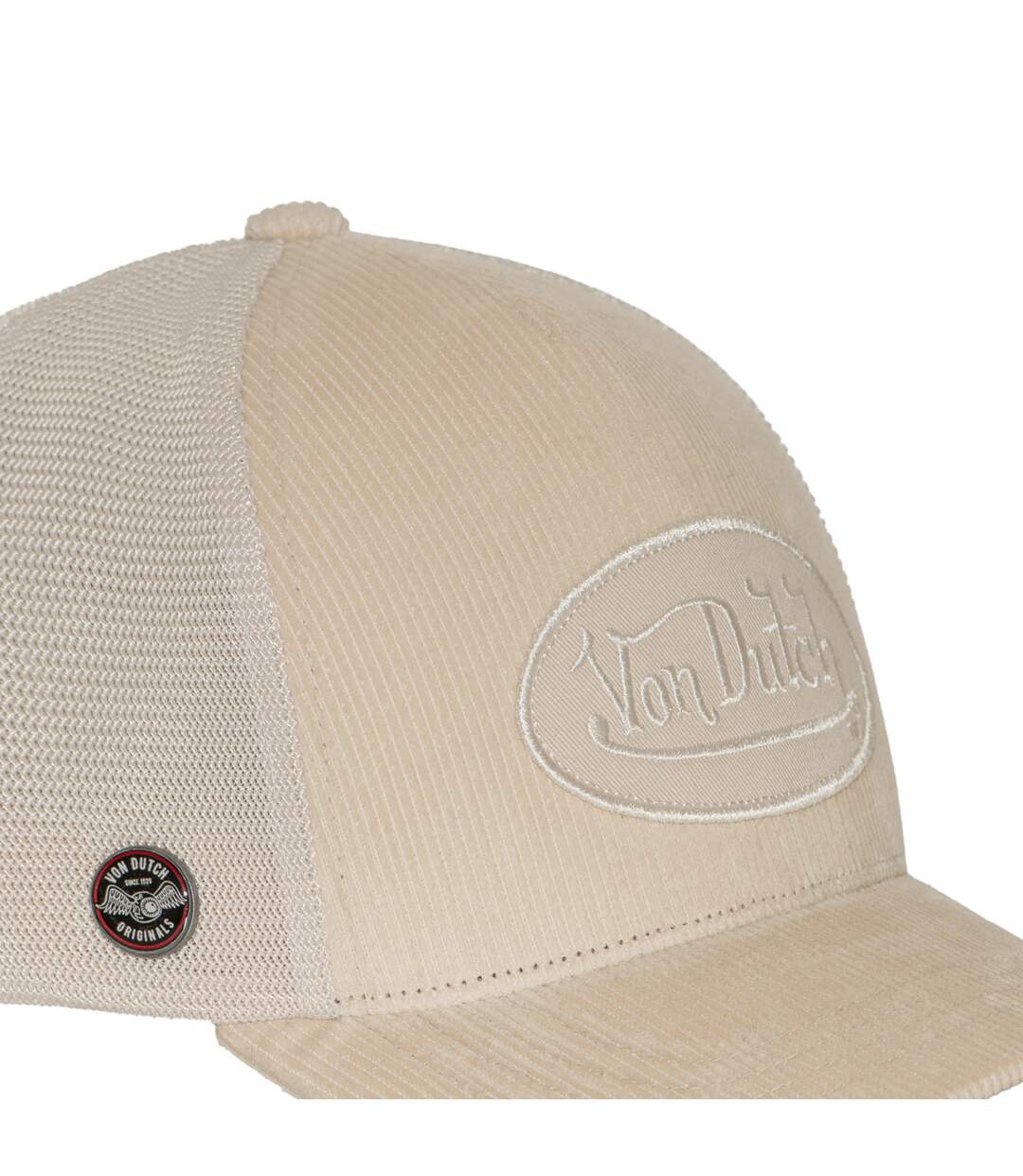 Casquette baseball premium filet en velours côtelé et patch LOFB48 Vondutch-3