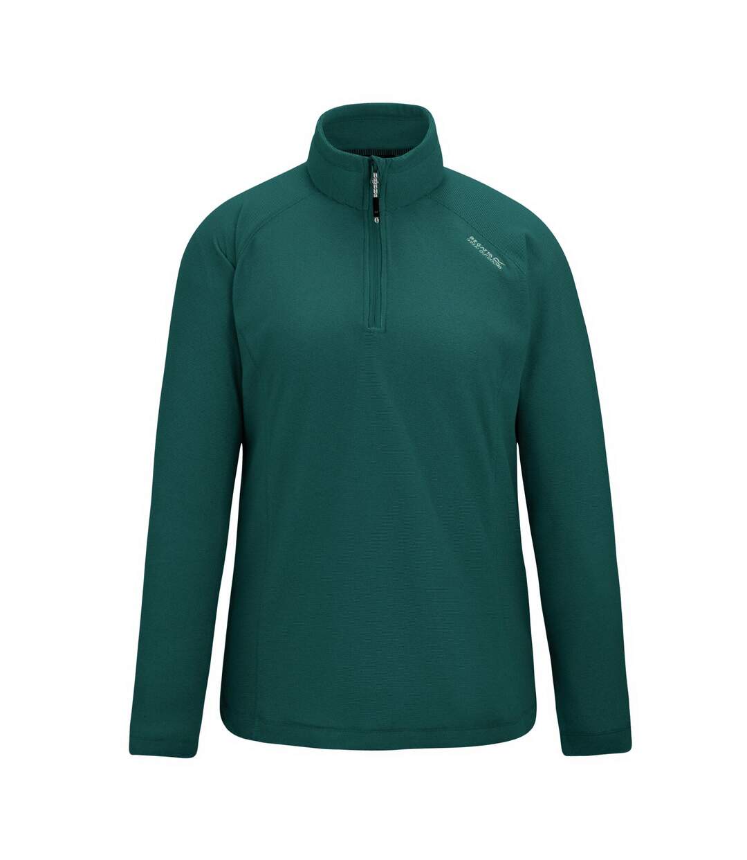 Great Outdoors Womens/ladies Montes Half Zip Fleece Top Mediterranean Green Regatta-2