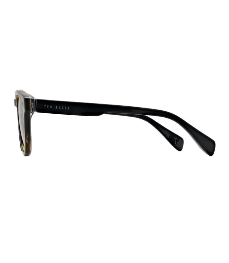 Lunettes De Soleil Motif/style Arrondi Bak Dax Adulte Taille Unique Noir Tortue Tacheté Ted Baker