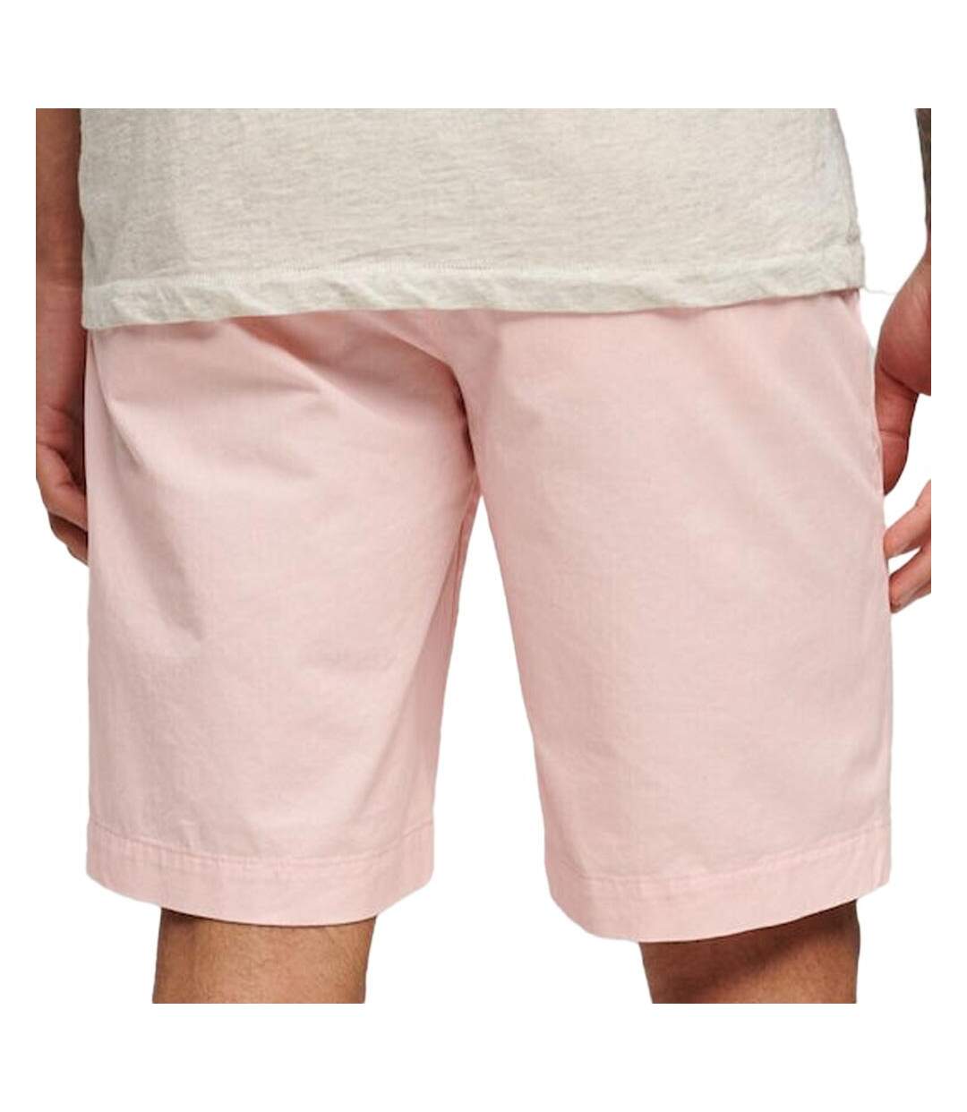 Short chino rose homme superdry stretch - 30-2
