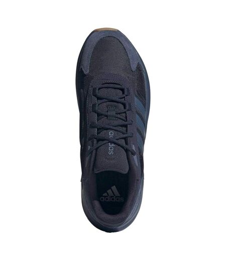 Chaussures Course À Pied Ozelle Homme Bleu Encre Bleu Encre Marron Pâle Adidas