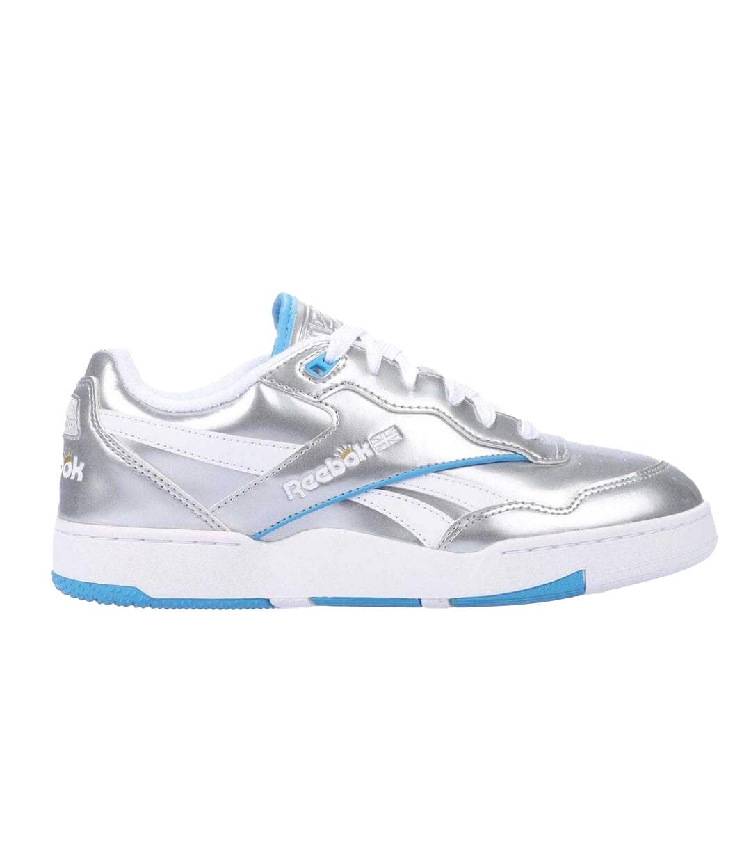 Baskets Motif/style Métallisé Bb Femme Argenté Reebok-3