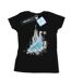 Disney T-shirt en coton Frozen Elsa et Olaf - Magie de l'hiver Womens/Ladies (Noir) - UTBI22056-1