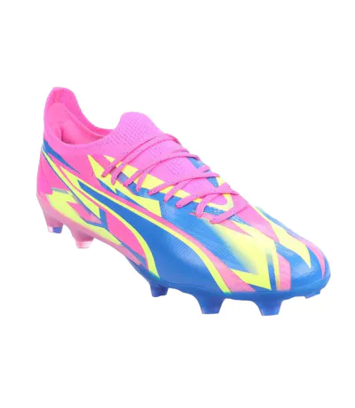 Chaussures De Foot Pour Terrain Ferme Ultra Ultimate Energy Adulte Rose Puma