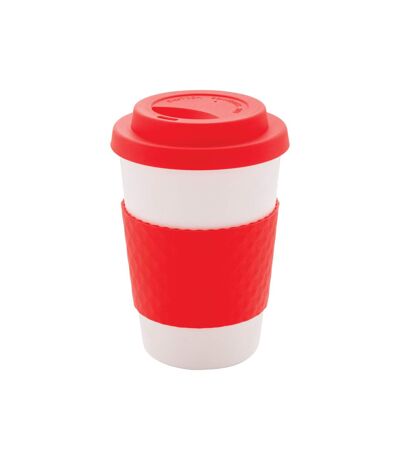 Reusable 270ml coffee machine cup one size red/white XD Collection