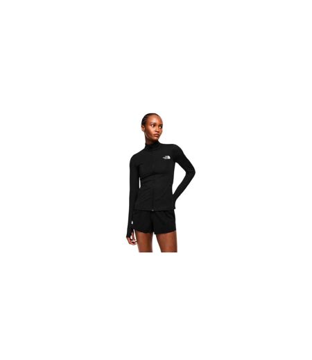 Womens/ladies Flexible Full Zip Jacket Black The North Face