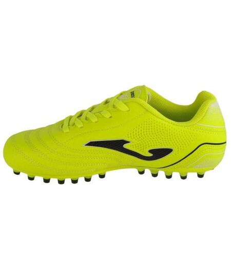 Childrens/kids Toledo Artificial Ground Football Boots Yellow Joma