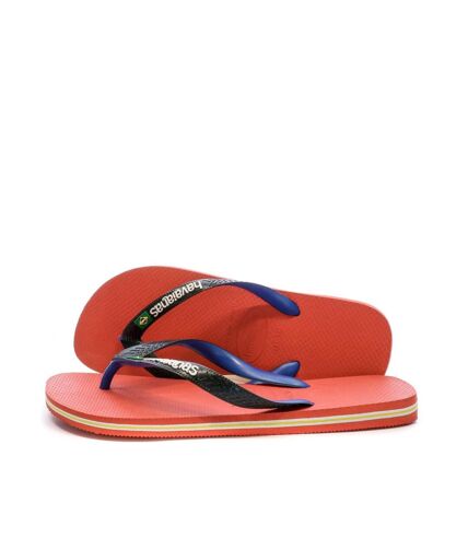 Tongs Rouge Homme Havaianas Brasil Mix - 37/38