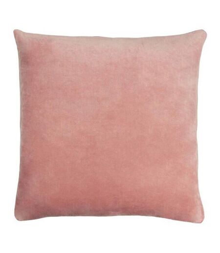 Furn Solo Velvet Square Throw Pillow Cover (Pink) (One Size)