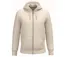 Sweat zippé doublé sherpa - Unisexe - PAT460 - beige ivoire-1