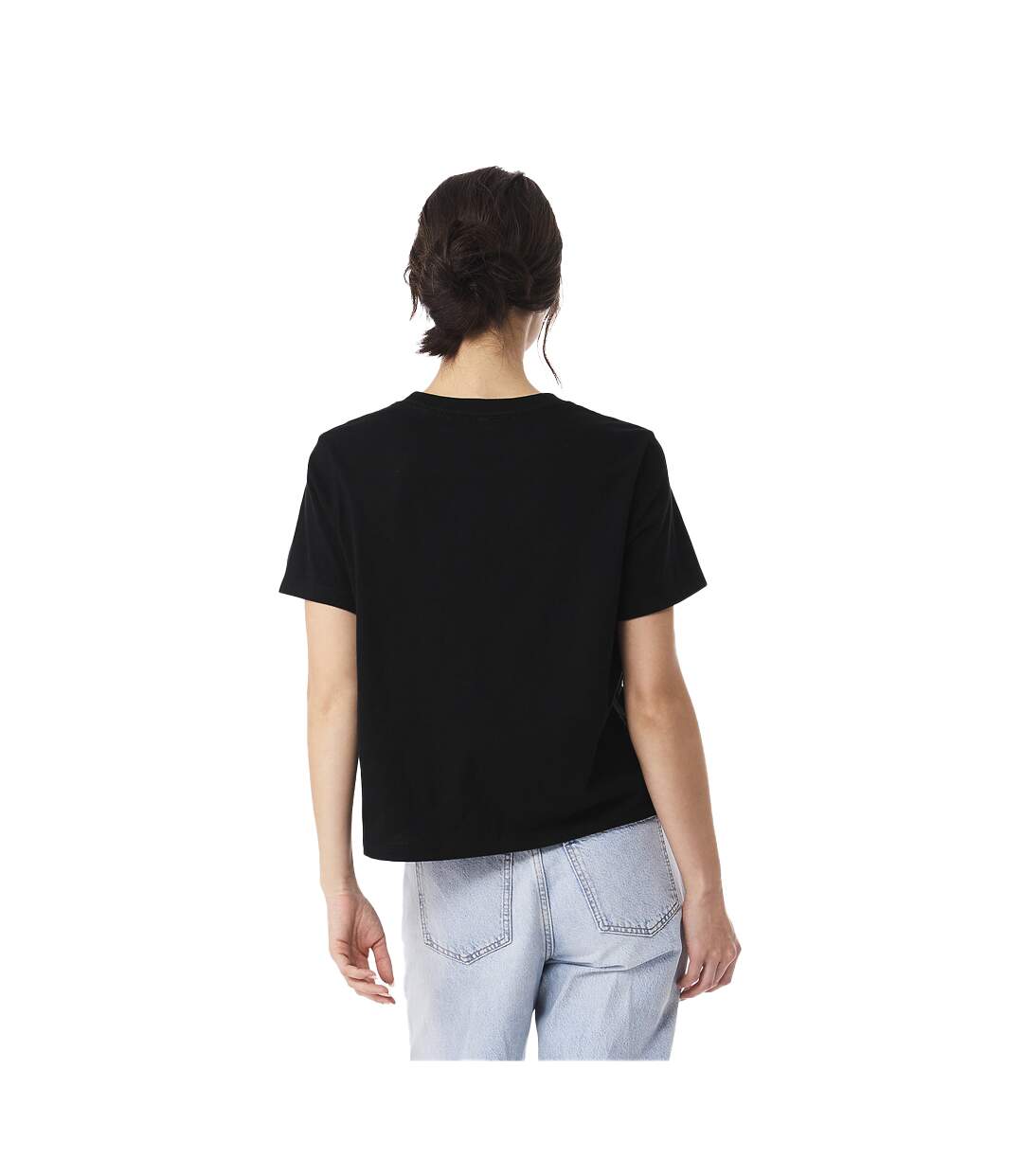 T-shirt Femme Noir Bella + Canvas-4