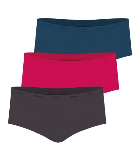 Lot de 3 boxers femme Ecopack Basic Athena
