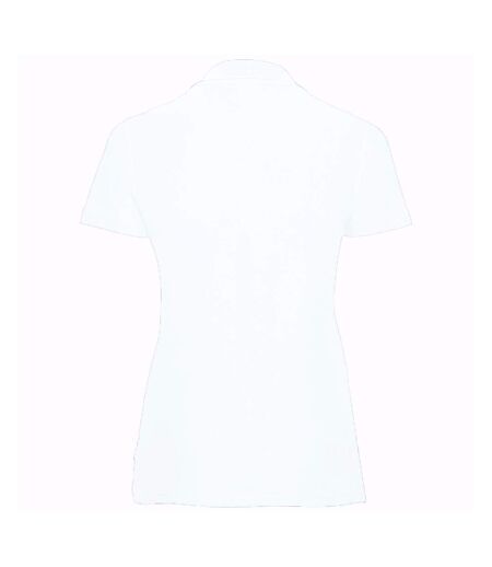 Russell Europe Womens/Ladies Ultimate Classic Cotton Short Sleeve Polo Shirt (White) - UTRW3281