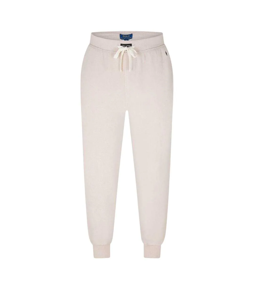 Mens Cotton Blend Tapered Joggers Stone Ralph Lauren-1