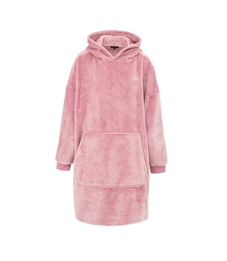 Sweat À Capuche Couverture Femme Rose Linea