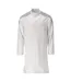 Mens Smock Food & Care Full Apron 5xl White Azure Blue Mascot-1