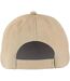 Casquette de baseball buzz unisexe marron clair SOLS