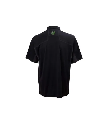 Langley Black Performance Polo Shirt Multi Colour Apache