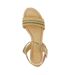 Womens/ladies Lazer Open Toe Platform Heel Sandals Multicoloured Dune London-3