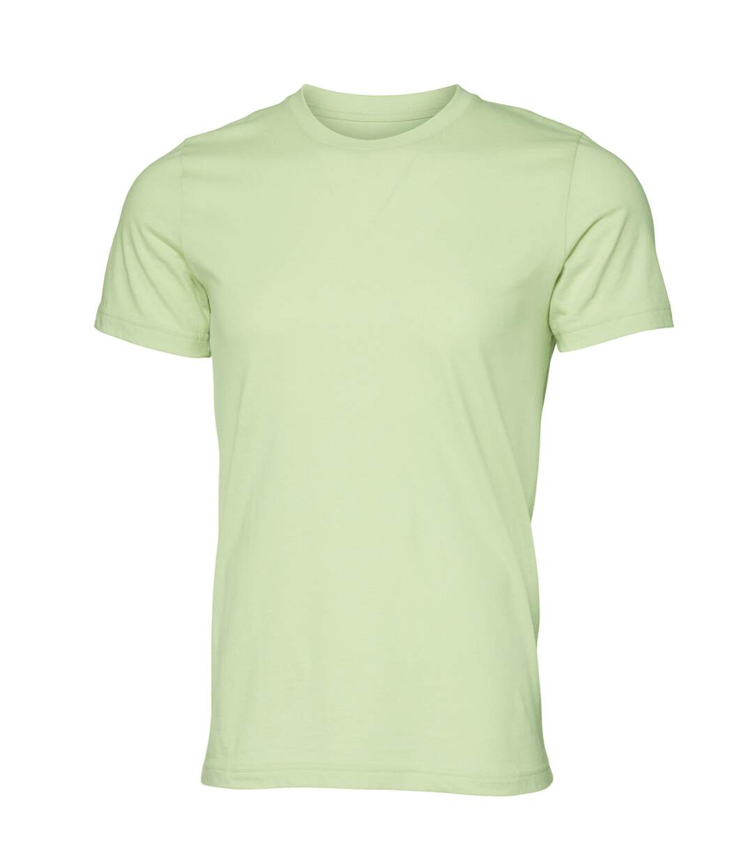 Canvas T-shirt Jersey Hommes Vert Bella + Canvas-2