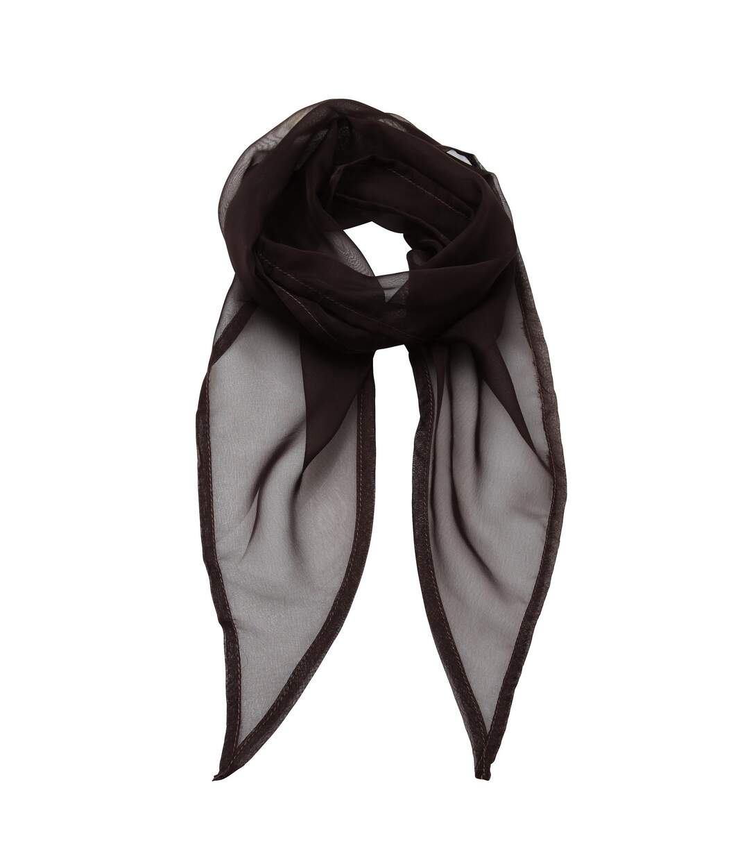 Foulard de travail femme taille unique marron Premier