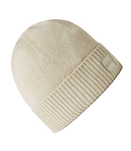 Bonnet Hiver Adulte Beige Boss
